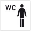 Ivana Pictogram Wc Man 100X100 Mm 51189 van Ivana te koop bij Schroef.nl. Art.nr: 10906