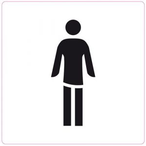 Ivana Pictogram Toilet Man 100X100 Mm 51191 van Ivana te koop bij Schroef.nl. Art.nr: 10909
