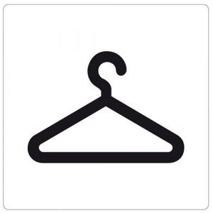 Ivana Pictogram Garderobe 100X100 Mm 51193 van Ivana te koop bij Schroef.nl. Art.nr: 10917