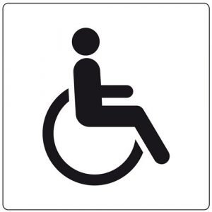 Ivana Pictogram Wc Invalide 100X100 Mm 51194 van Ivana te koop bij Schroef.nl. Art.nr: 10948