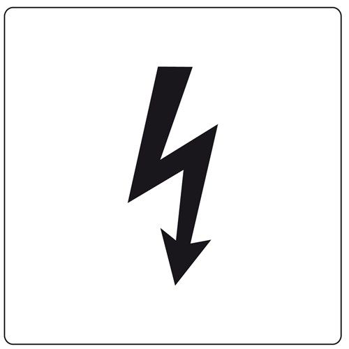 Ivana Pictogram Hoogspanning 100X100 Mm 51196 van Ivana te koop bij Schroef.nl. Art.nr: 11010