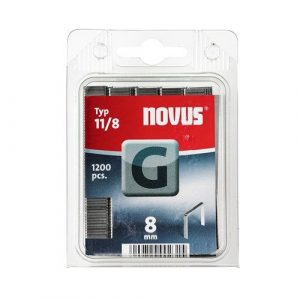 Novus nieten cnk g-11 1200 stuks lengte 8mm