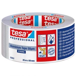 Tesa Aluminiumtape Extra Sterk 50Mm X 25 Meter van Tesa te koop bij Schroef.nl. Art.nr: 17739