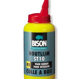 Bison witte houtlijm st10 d2 professional 750 gram voor binnen 1337200