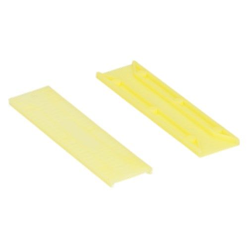Tunnel glasblokjes 26x4 geel 100 stuks 21312604