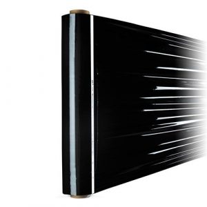 Stretchfolie Zwart Breed 50 Cm Lengte 300 Mtr van No Name te koop bij Schroef.nl. Art.nr: 71496