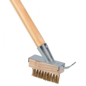 Talen tools onkruidborstel met houder steel 160 cm