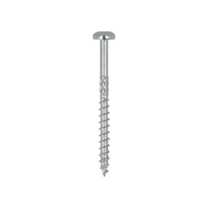 Dynaplus Schroeven Torx TX-30 rondkop 6,0 x 60/35 mm indoor verzinkt inhoud 100 stuks deeldraad - Afbeelding 2