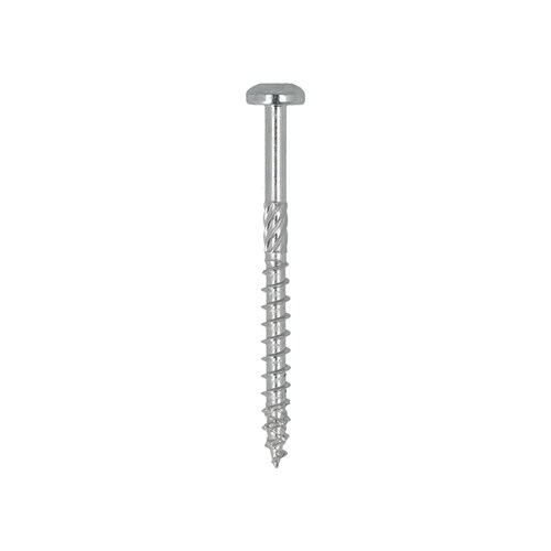 Dynaplus Schroeven Torx TX-30 rondkop 6,0 x 60/35 mm indoor verzinkt inhoud 100 stuks deeldraad - Afbeelding 2
