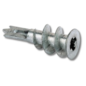 Ivana gipsplaat gasbeton plug 25 stuks met schroeven