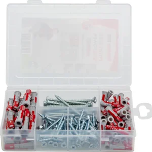 Fischer Profi-box Duopower Pluggen met schroeven 160 delig - Afbeelding 3