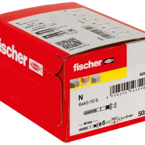 Fischer n slagpluggen 6x40 mm doos = 50 stuks - Afbeelding 5