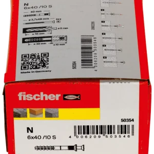 Fischer n slagpluggen 6x40 mm doos = 50 stuks - Afbeelding 4