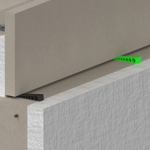 GB Stelwiggen Rood 40x23x5mm voor Kalkzandsteen Stellen, verpakt per 450 stuks - Afbeelding 3