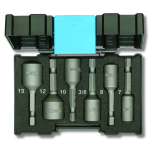 Gedore bit-dopsleutelset 6-delig 7-13mm+3/8"af 666-006