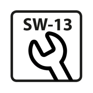 Slotbout RVS A2 8 x 50 mm zonder moer per stuk te bestellen - Afbeelding 3