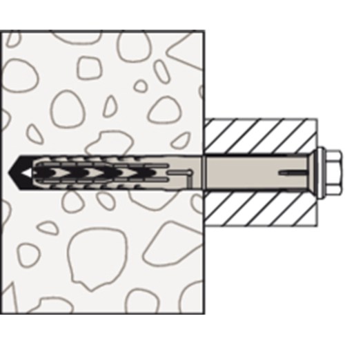 Fischer Constructieplug SXR-FUS 10x52 mm TX40/SW13 502456 per stuk te bestellen - Afbeelding 7