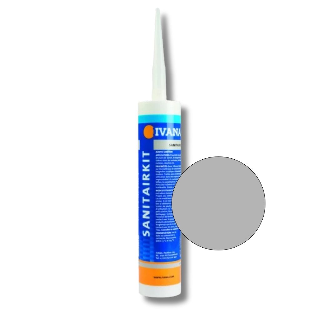 Ivana Sanitairkit Grijs 310 ml IVA0000016