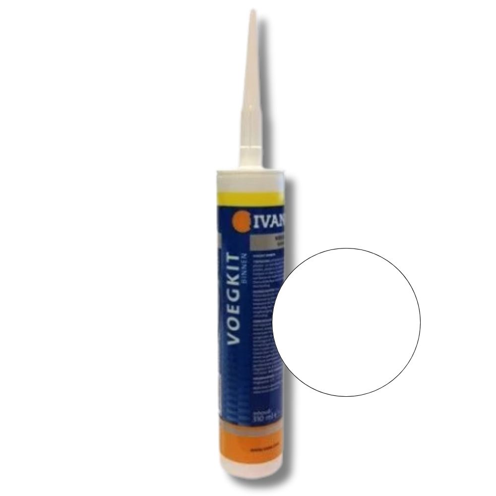 Ivana Voegkit Binnen Wit Acrylaatkit 310 ml IVA0000010