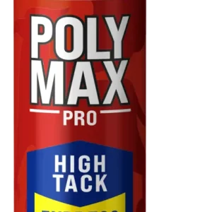 Griffon PolyMax High Tack Montagelijm Express Wit 435 gram