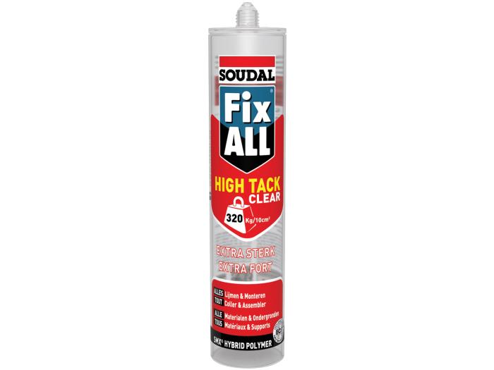 Soudal Fix All High Tack transparant 290 ml 130276