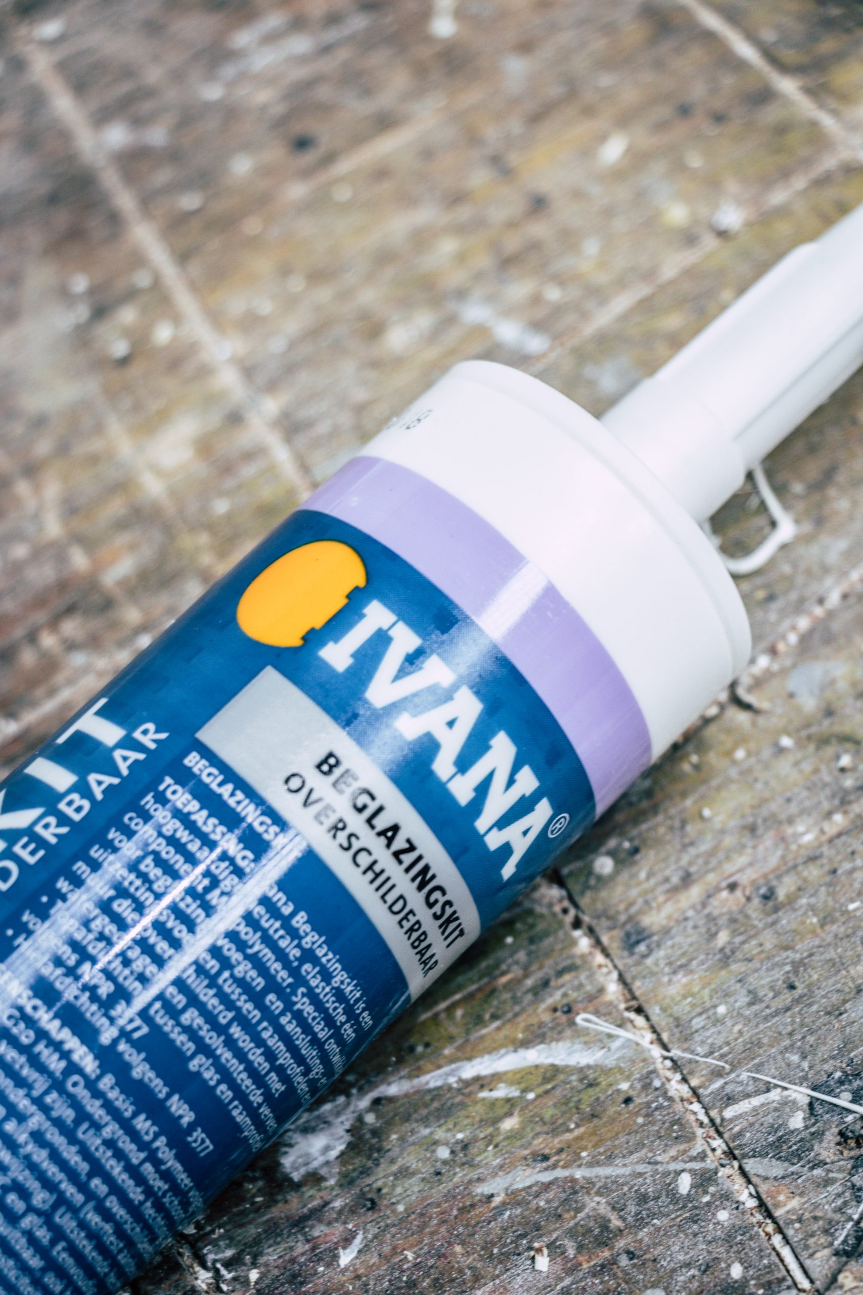 Ivana beglazingskit overschilderbaar 290 ml wit IVA0000225 - Afbeelding 2