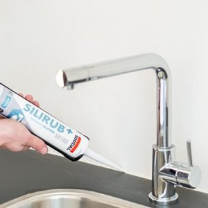 Soudal Silirub+ S8000 Neutrale Siliconenkit voor natuursteen Antraciet 300ml 120987 - Afbeelding 2