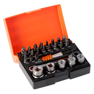 Bahco bit-dop sleutelset met ratel 2058/s26 - Afbeelding 2