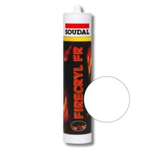 Soudal Acryl Brandwerende Voegkit Wit Firecryl Fr 310 ml