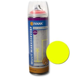 Ivana markeerverf 360° fluor geel 500 ml
