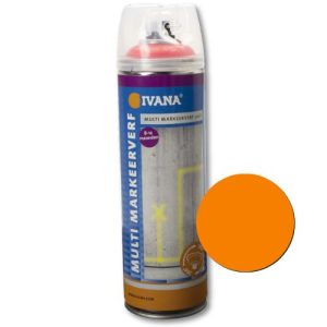Ivana markeerverf 360° fluor oranje 500 ml