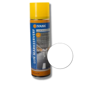 Ivana markeringsverf spuitbus 1-2 jaar wit 500 ml
