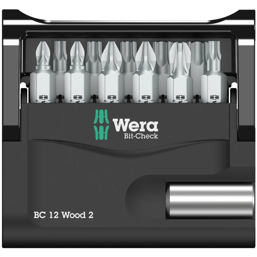 Wera bitset bit-check 12 wood 2 05057422001 12-delig - Afbeelding 2