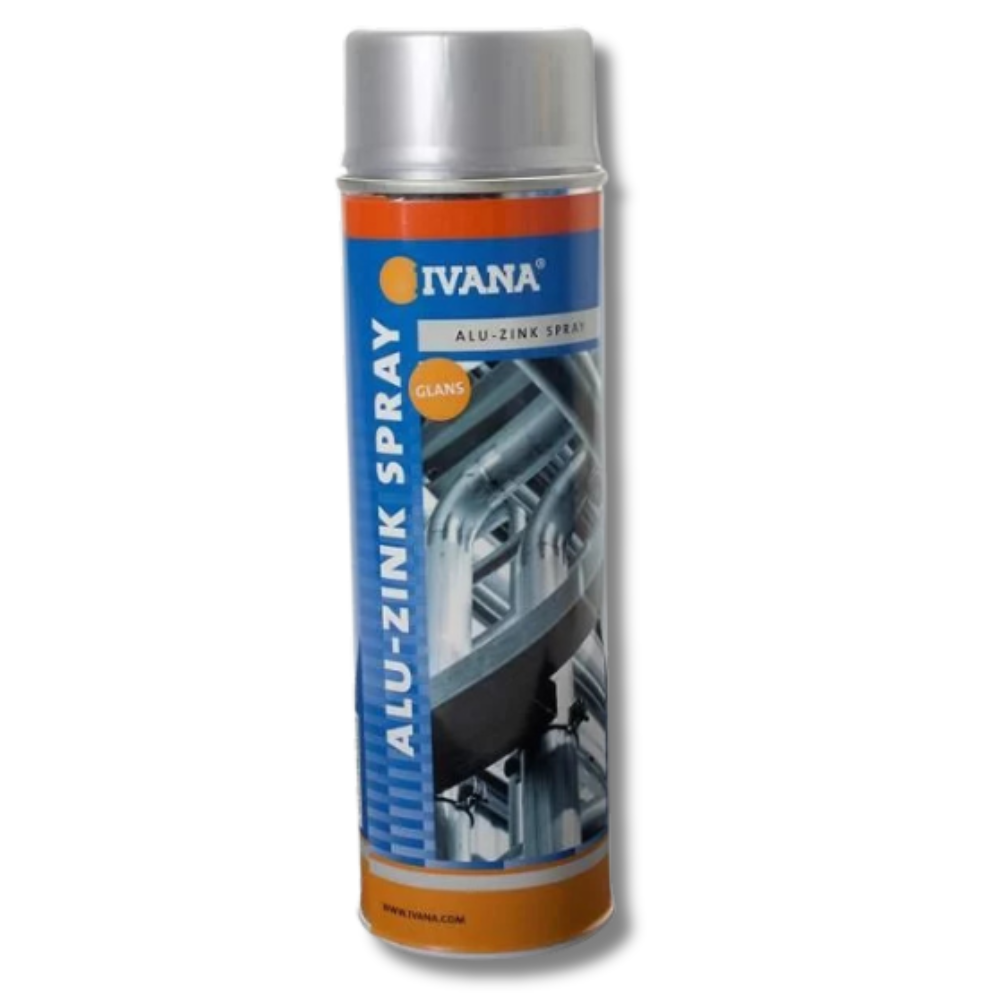 Ivana alu-zink spray glanzend 500 ml
