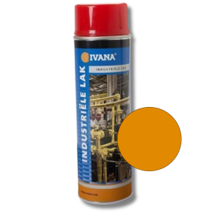 Ivana spuitbus lak veiligheidsgeel ral 1007hg 500 ml