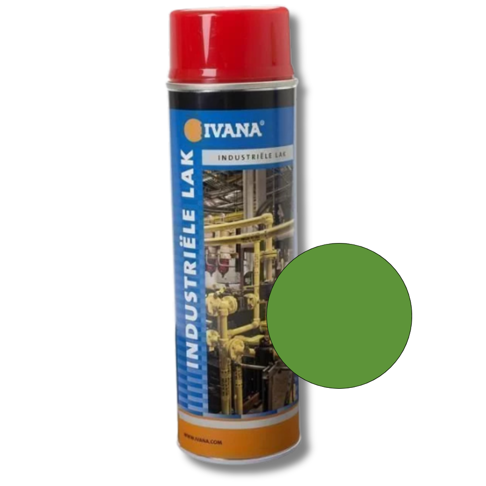 Ivana spuitbus lak geelgroen ral 6018hg 500 ml