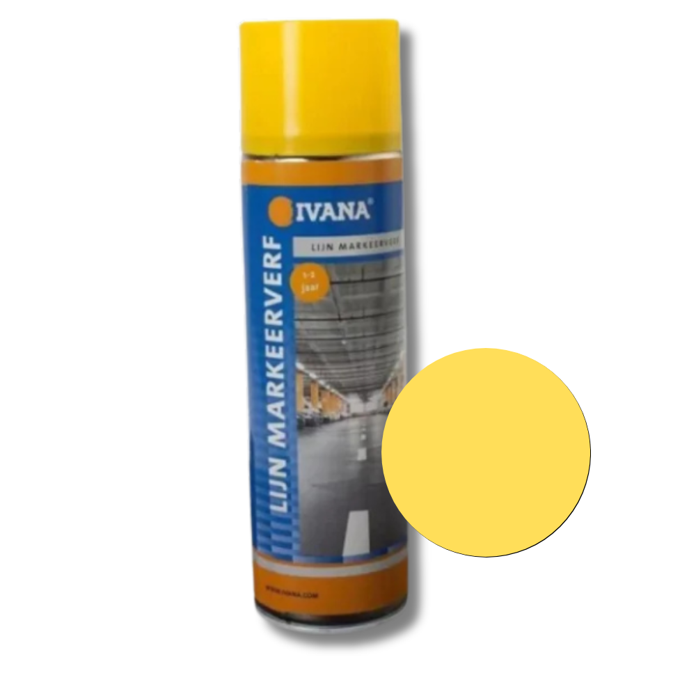 Ivana lijn markerverf 1-2 jaar geel 500 ml