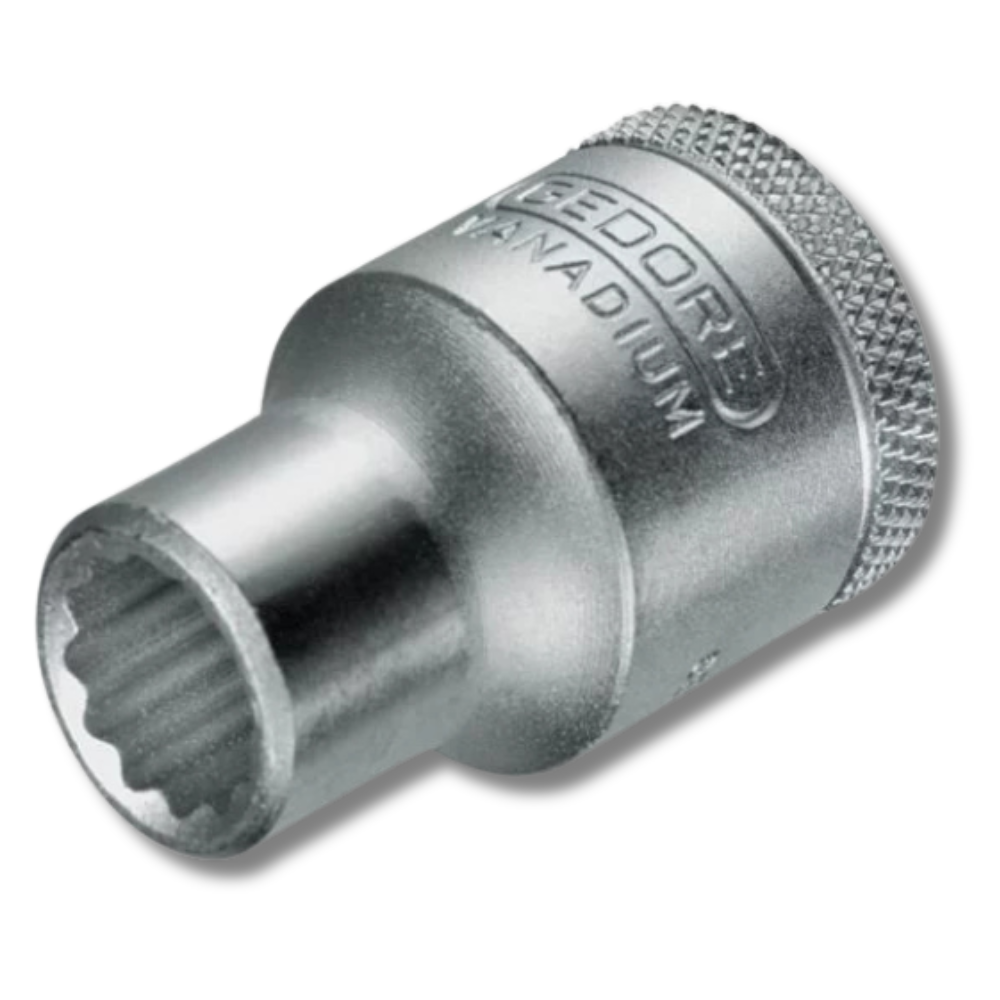 Gedore dop d19 12-kant 1/2"aansluiting 19 mm 6134360