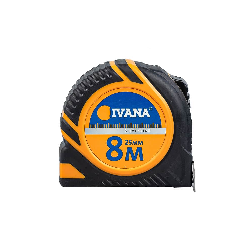 Ivana Rolbandmaat Softgrip Stalen Band 8 meter 55223 25 mm breed
