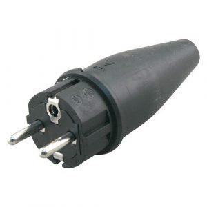 stekker volrubber met randaarde-0