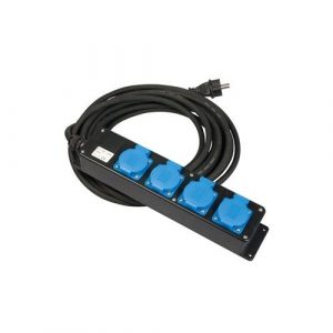 ivana neopreen verlengkabel met 4-weg verdeelblok 3 x 2½ mm², 10 meter 51115-0