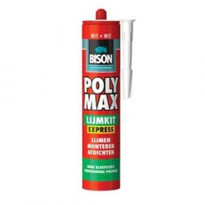 Griffon poly max high tack express zwart 435gr