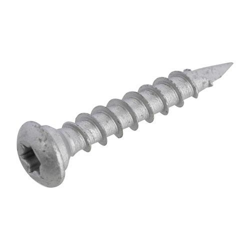 Dynaplus paalhouderschroeven ovaalkop 10,0 x 50 mm outdoor coating torx t-40 inhoud 50 stuks
