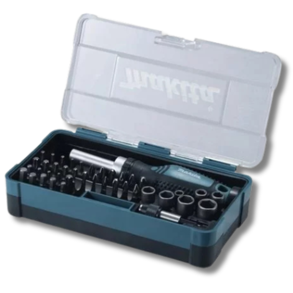 Makita schroefbit- en doppenset 47 delig b-36170