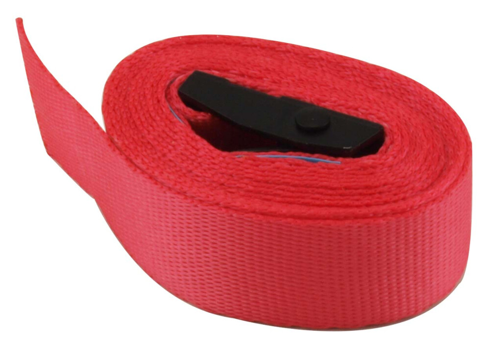 Ivana Spanband Rood 25mm 300kg lengte 2 meter 55458 per stuk verkocht