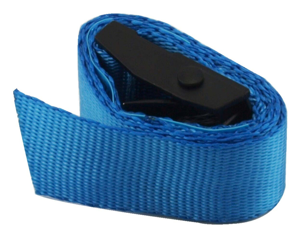 Ivana Spanband Blauw 25mm 300kg lengte 50 cm 55460 per stuk verkocht
