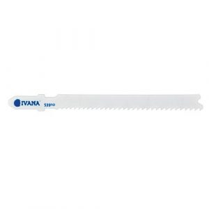 Ivana Decoupeerzaagbladen set van 5 stuks 53910 T118BF voor dun staal en geperforeerde platen (1-3mm)