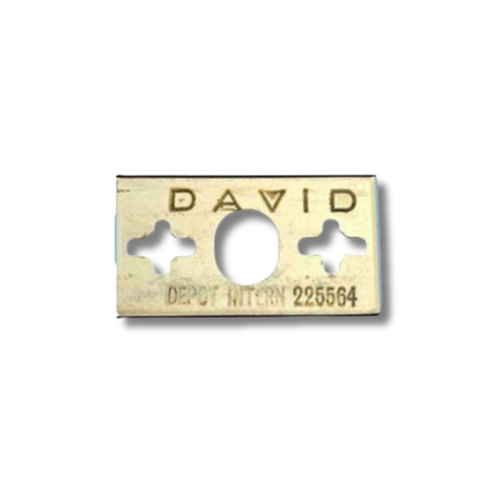 David reserve mesjes voor combi schaaf 647157 setje van 10 stuks