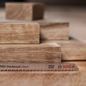 Bosch Decoupeerzaagbladen a 5 stuks T101AIF fijn hardhout,laminaat,geplastificeerde platen HPL 2-30 mm - Afbeelding 5
