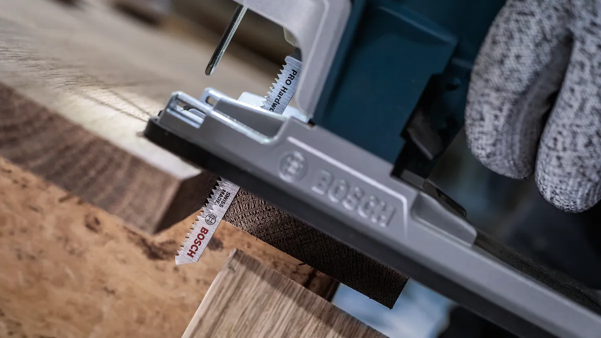 Bosch Decoupeerzaagbladen a 5 stuks T101AIF fijn hardhout,laminaat,geplastificeerde platen HPL 2-30 mm - Afbeelding 9